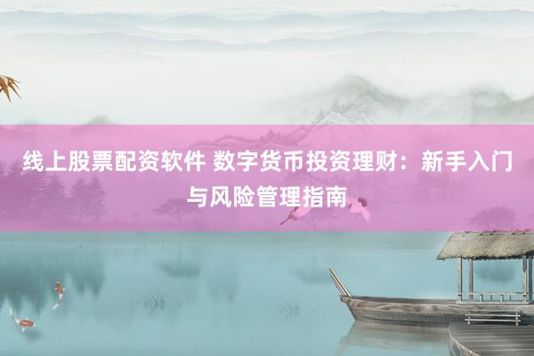 线上股票配资软件 数字货币投资理财：新手入门与风险管理指南